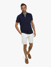 Luo Mens Navy Polo Shirt