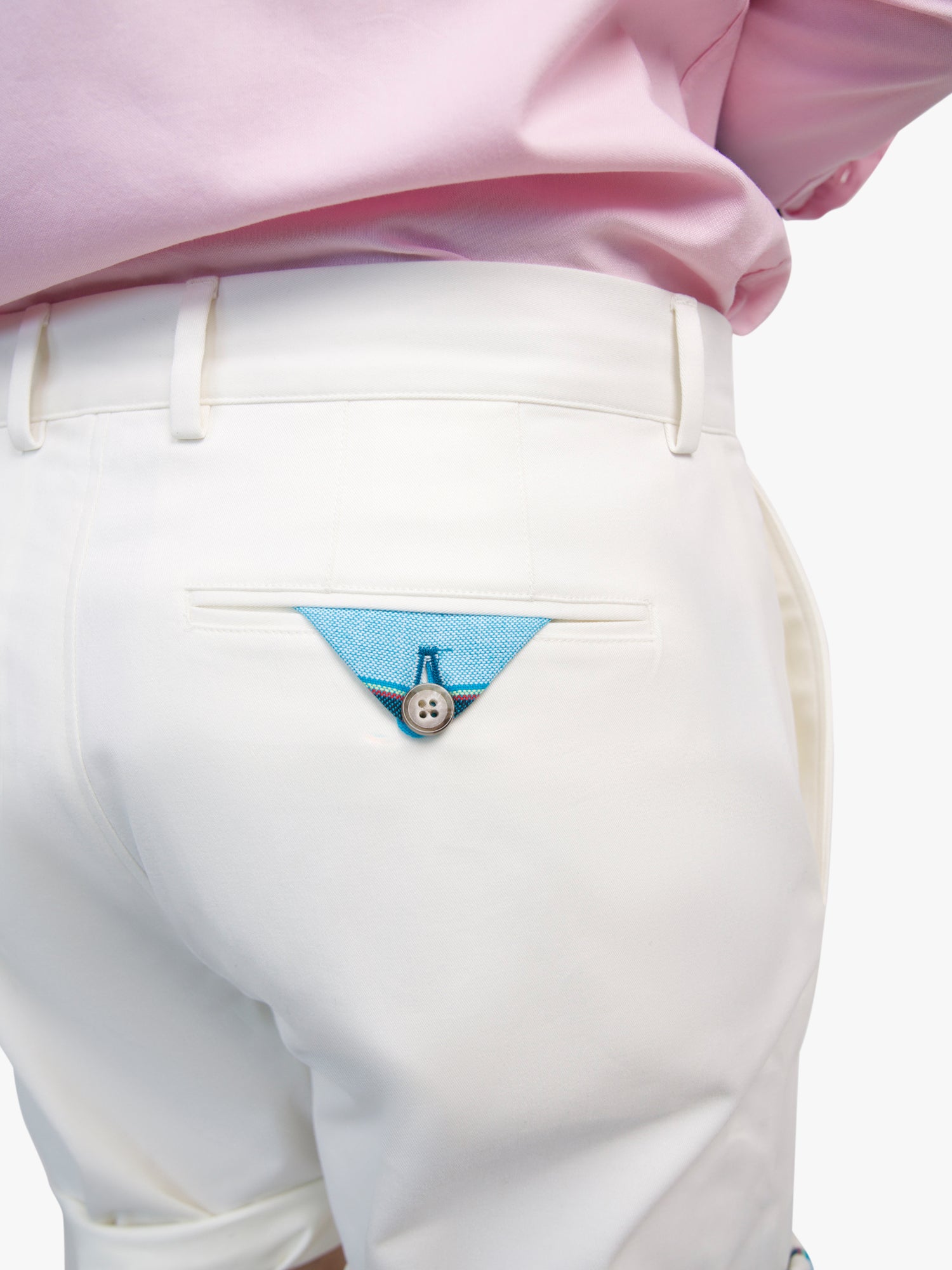 Cheza Ivory Chino Shorts