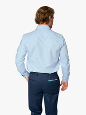 Mtoto Blue Organic Oxford Shirt