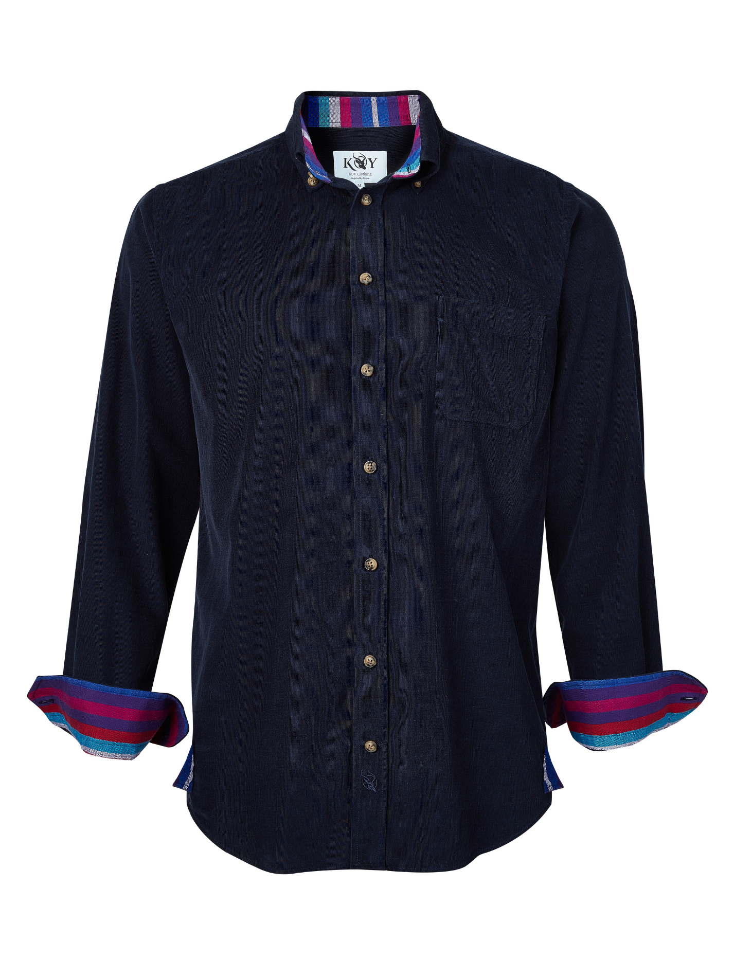 Dark Navy Cord Shirt