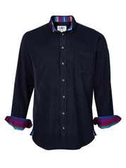 Dark Navy Cord Shirt