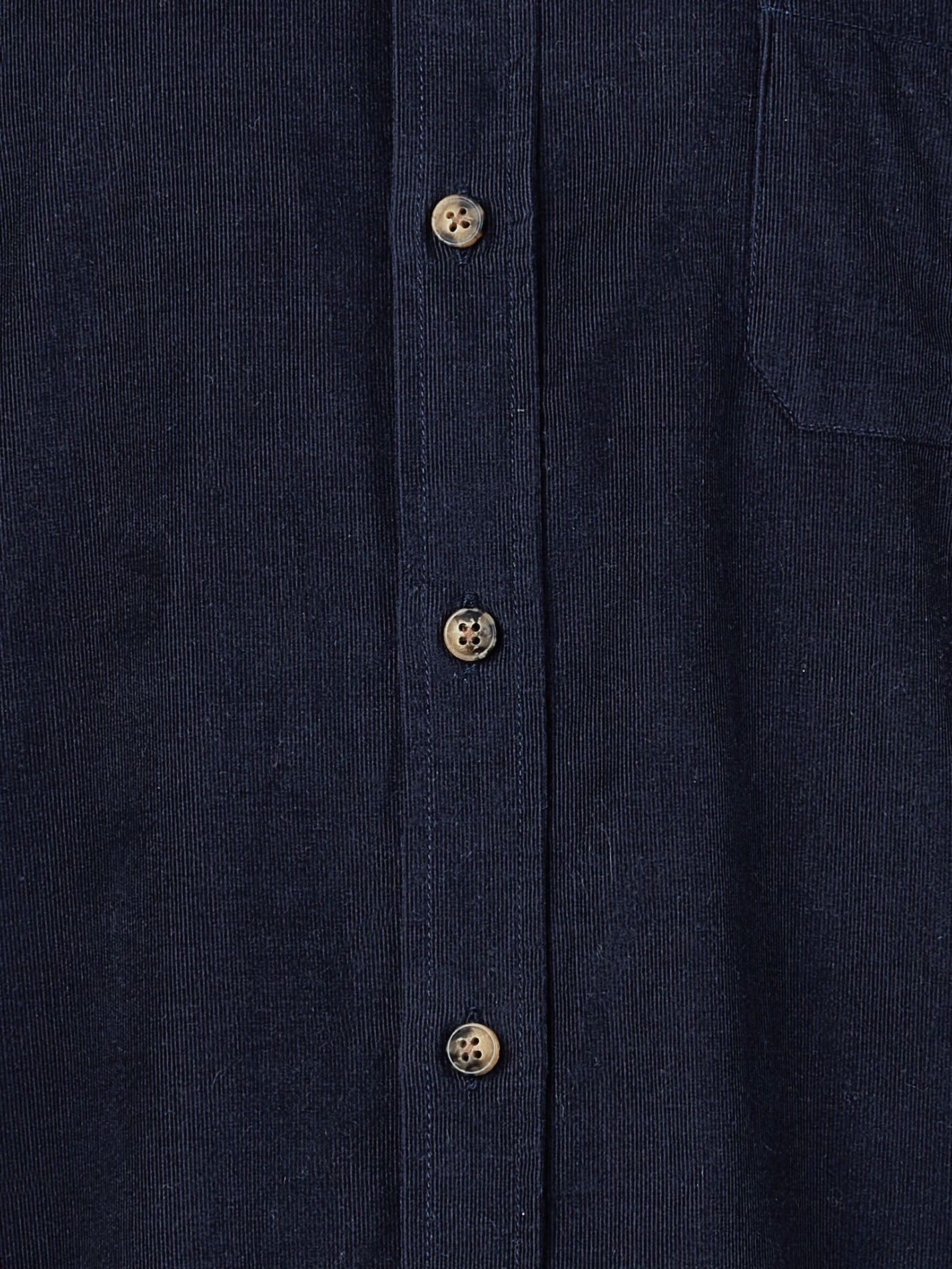 Dark Navy Cord Shirt